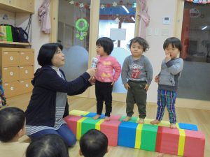 自分のお名前も 上手に言えるようになったよ