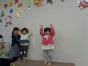 大きな声で『はーい!』