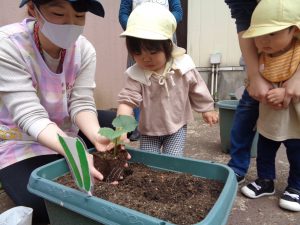 まずは先生の話を聞いて・・・
