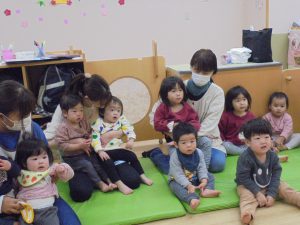 真剣にお話を聞いている ぴゅあのみんな✨